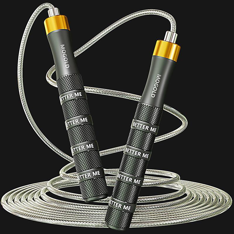 Adjustable Skipping Rope, 1 Count Anti-tangle Jump Rope with Ball Bearing, Fitness Equipment for Men & Women, Skipping Rope for Home Gym Workout