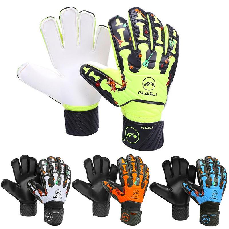 Professional Goalkeeper Gloves, 1 Pair Non-slip Football Goalkeeper Gloves, Professional Football Training Equipment for Adults