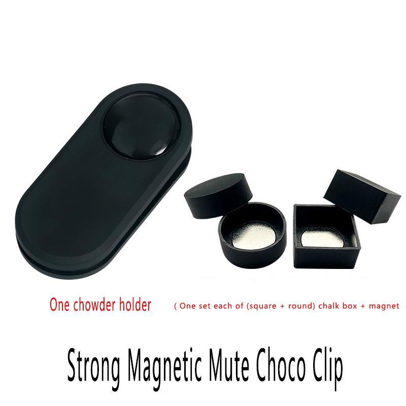 Magnetic Billiard Chalk Holder, 1 Set Square & Round Chalk Clip, Billiard Accessories, Snooker Square Round Chalk Clip