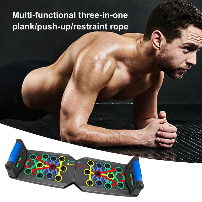 [Limited Discount] Push-Up Board, Multi-Purpose Home and Gym Workout Equipment, Chest Training Equipment, Strength Training Tools (1 Pack) push-up board