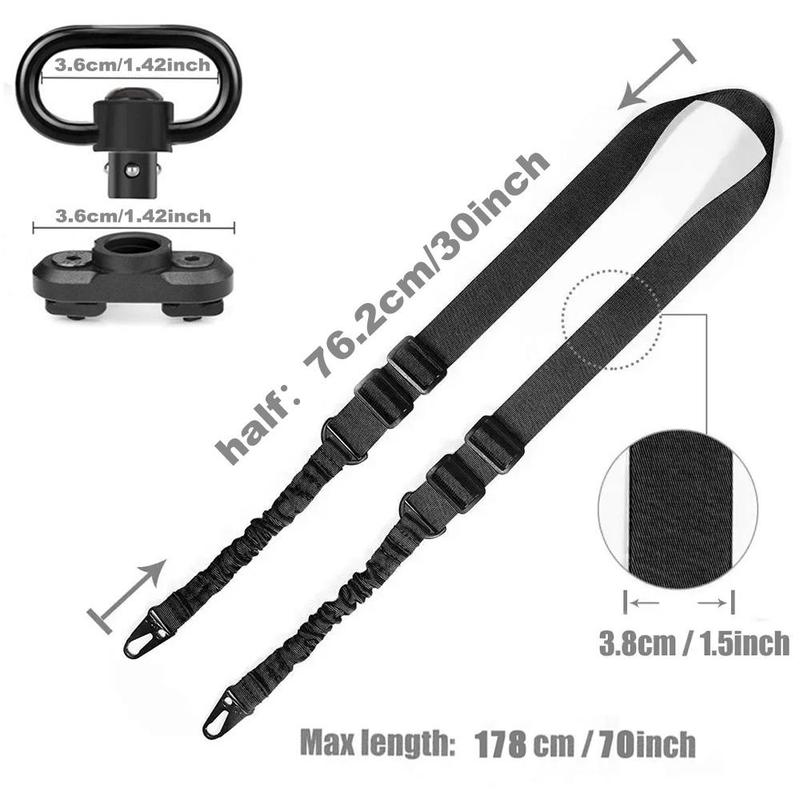 Outdoor Eagle Claw Buckle Multifunctional Slant Shoulder Strap, Adjustable Length Strap with Accessories, Portable Shoulder Strap for Outdoor Camping Hiking Climbing Fishing, Gym Accessories