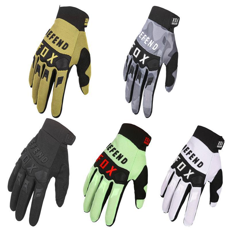 Touch Screen Motorcycle Gloves, 1 Pair Breathable Non-slip Motorcycle Gloves, Off Road Racing Sports Cycling Glove, Motorcycle Accessories