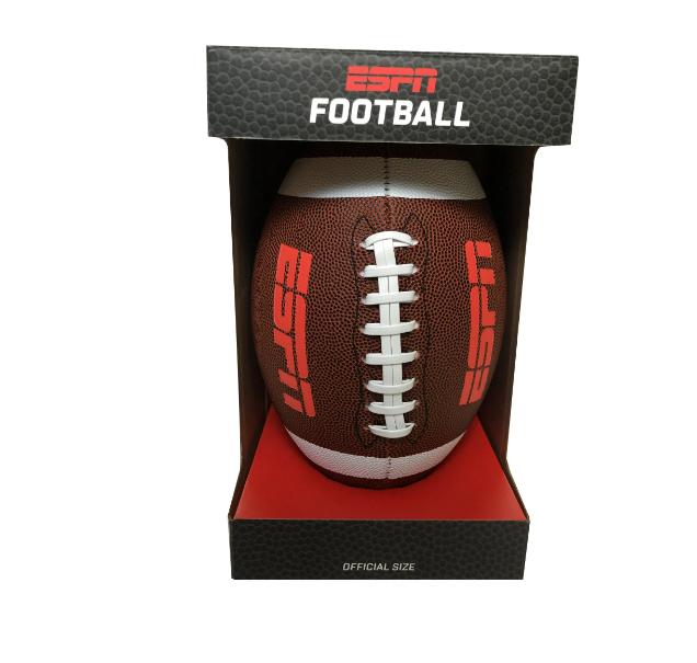 ESPN XR3 Official Match Size Football with Anti-Skid Composite Material