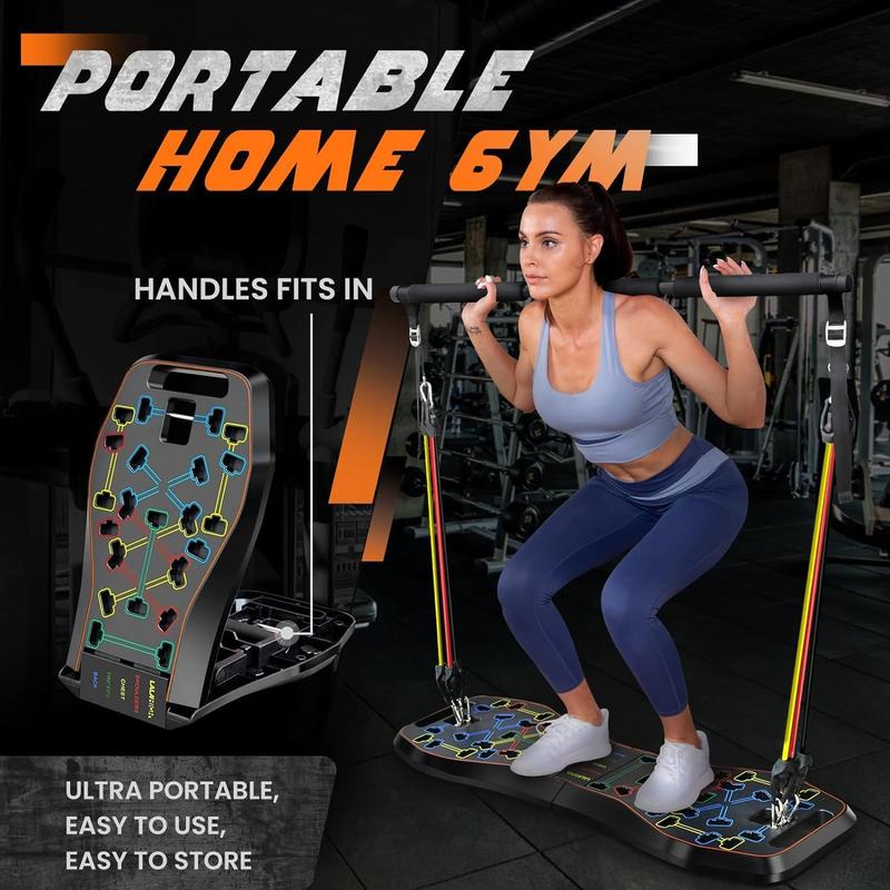 LALAHIGH Portable Home Gym-20PCS：