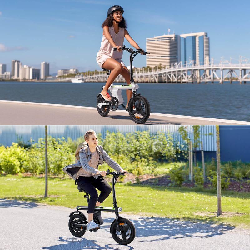 [Black Friday Sale] isinwheel U1 Electric Bike for Adults 500W Motor, 20 mph Folding Ebike, 14