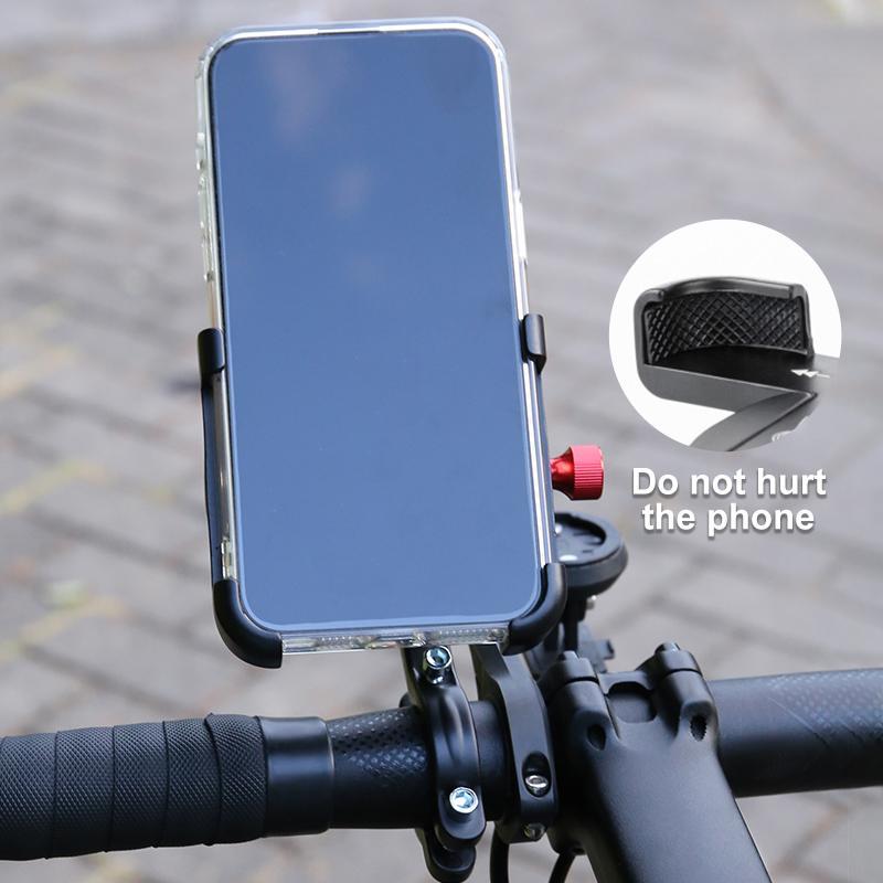 Universal Bike Handlebar Phone Mount, Adjustable Non-slip Bicycle Mobile Phone Holder, Easy Install Bicycle Handlebar Phone Stand, Outdoor Cycling Accessories