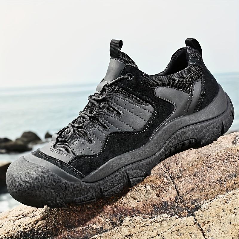 EXSHERO Men'S Outdoor Hiking Shoes: Durable, Breathable, And Grip-Enhanced for All-Weather Adventures