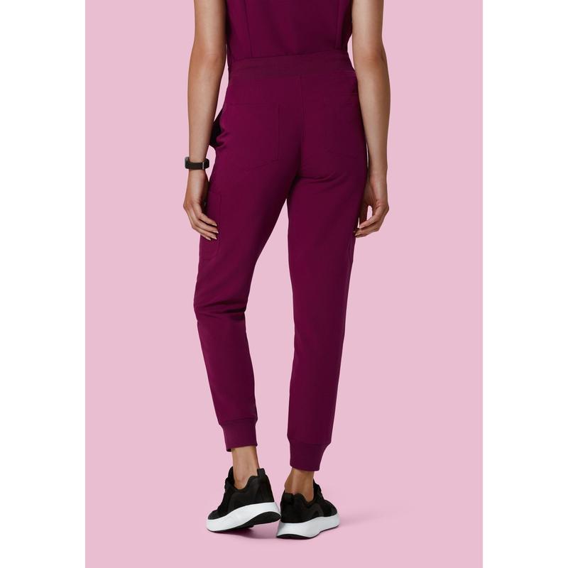 9 Pocket Joggers Sangria