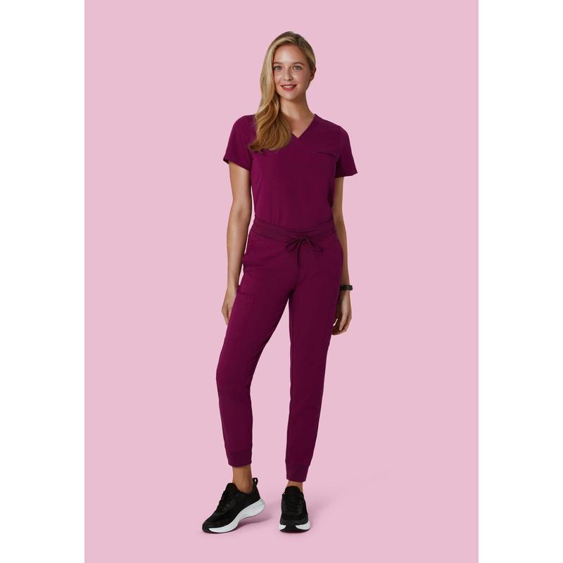 9 Pocket Joggers Sangria