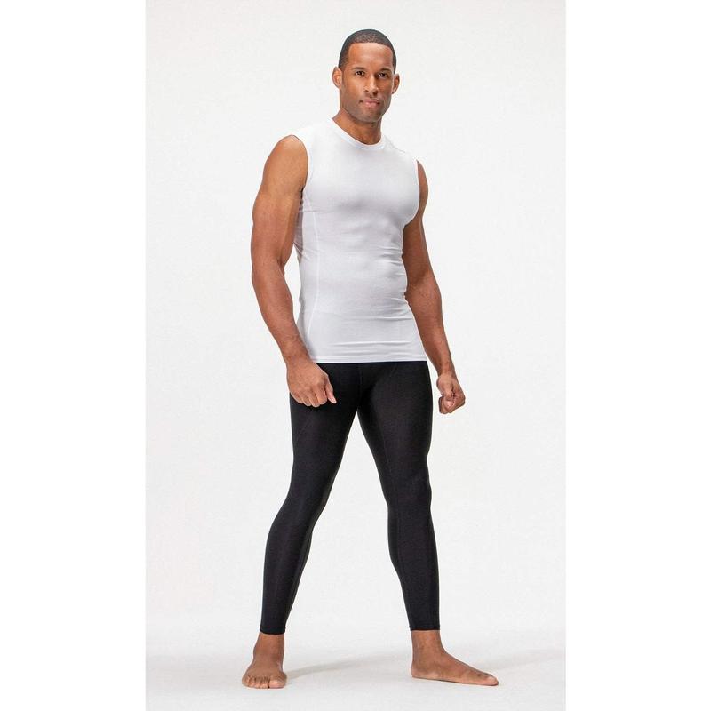 3 Pack Men's Athletic Compression Shirts Sleeveless