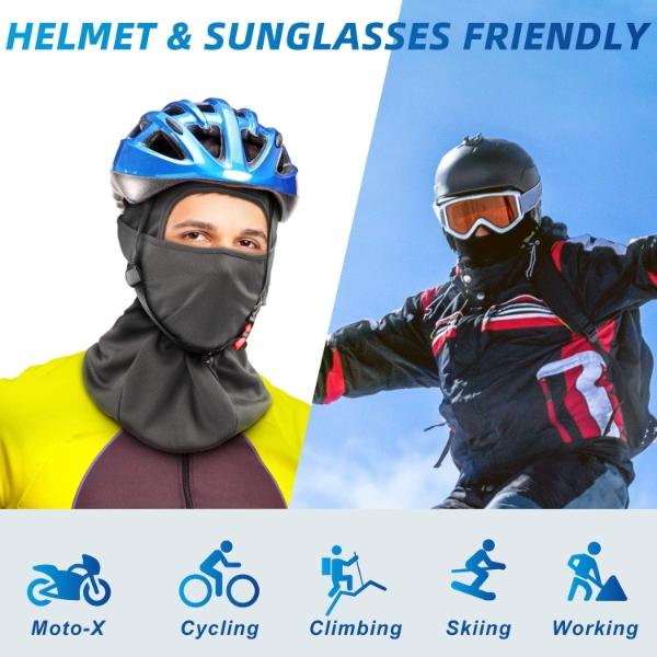 AstroAI  Mask Balaclava Face Mask-UV Protection Dustproof Windproof Face Cover for Men Women Skiing, Snowboarding, Cycling Hiking motorcycle mask