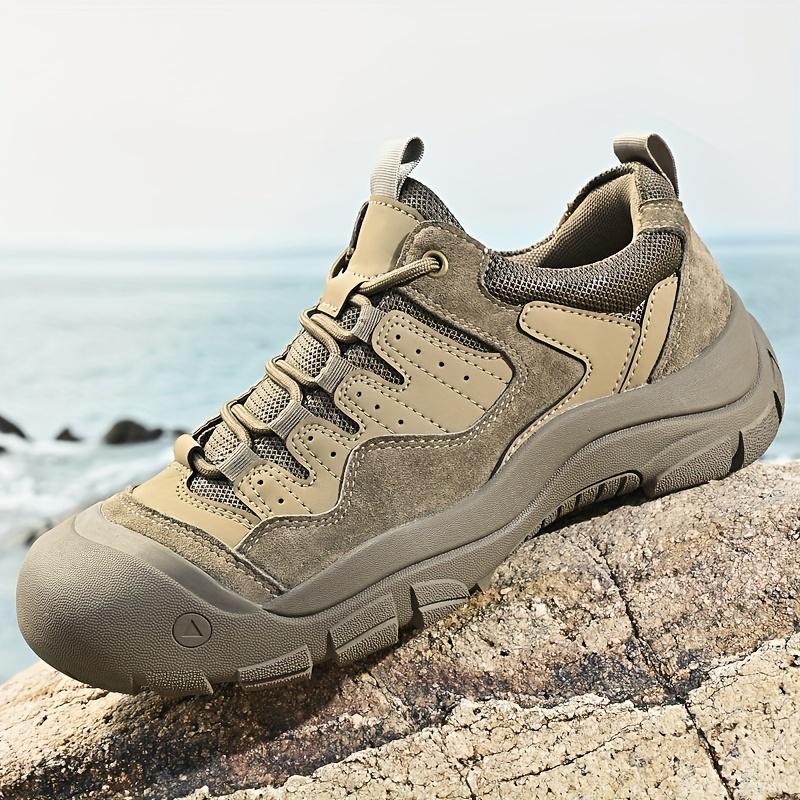 EXSHERO Men'S Outdoor Hiking Shoes: Durable, Breathable, And Grip-Enhanced for All-Weather Adventures