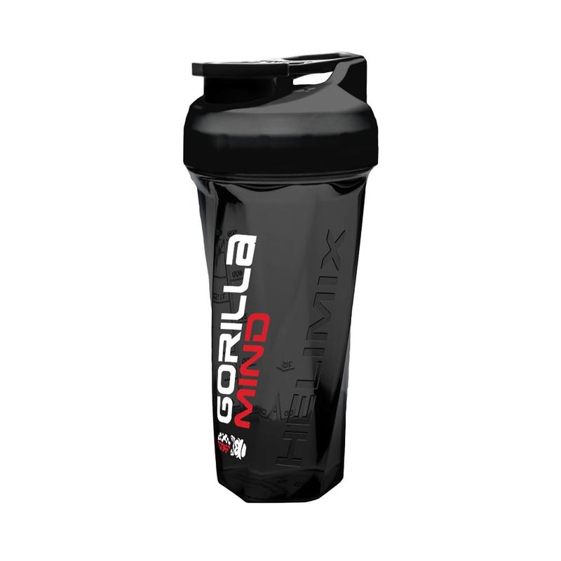 Helimix Gorilla Mind Shaker 28 oz Shaker Cup for Gym Supplements