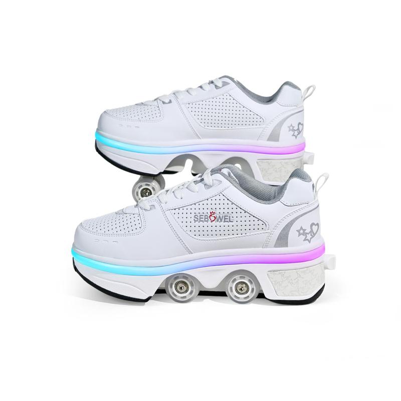 SEBOWEL Fashionable Limited Edition Roller Skate, Suitable For Night Roller Skates, With Led Light , Comfortable Sports Style