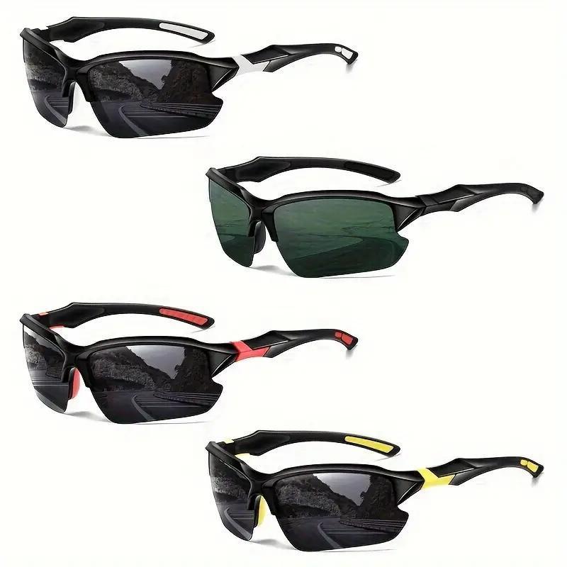 Polarized Sports Sunglasses, 1 Count Windproof Sunglasses for Baseball, Running, Fishing, Golf and Driving, Outdoor Sports Eyewear for Men & Women