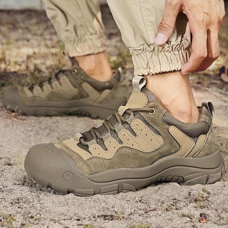 EXSHERO Men'S Outdoor Hiking Shoes: Durable, Breathable, And Grip-Enhanced for All-Weather Adventures