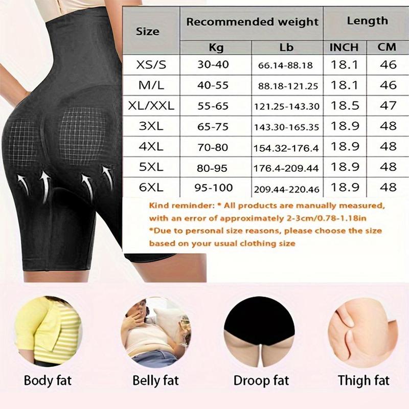 High Waisted Tummy Control Shapewear for Women, 1 Count Solid Color Breathable Butt Lifting Shorts, Sports Women Wear for Aerobics, Running, Yoga and Pilates, Summer Gifts
