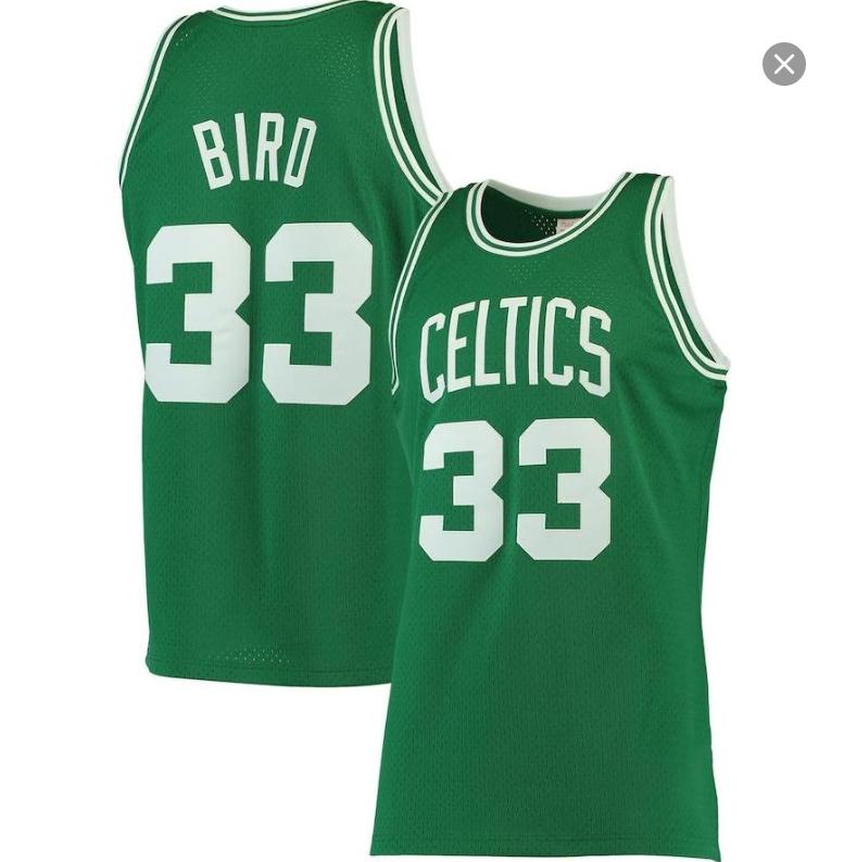 La rry Birdd Green Celtic s Classics Basketball Swingman Jersey Basketballjersey - Sport Uniforms - Basketballjersey