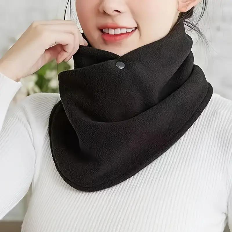 Winter Warm Neck Gaiter, Windproof Thickened Neck Warmer, Outdoor Sports Neck Protector for Cycling, Hiking, Camping, Running