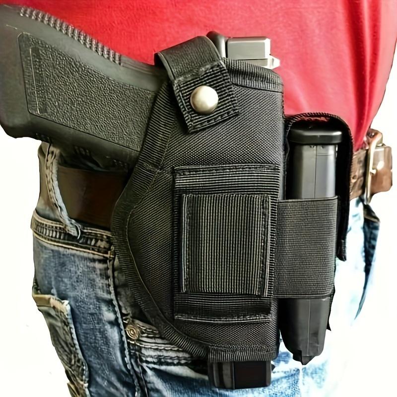 Unisex Holster, 9mm Pistol Holster, IWB Owb Concealed Carrying Pistol Holster, with Cartridge Bag