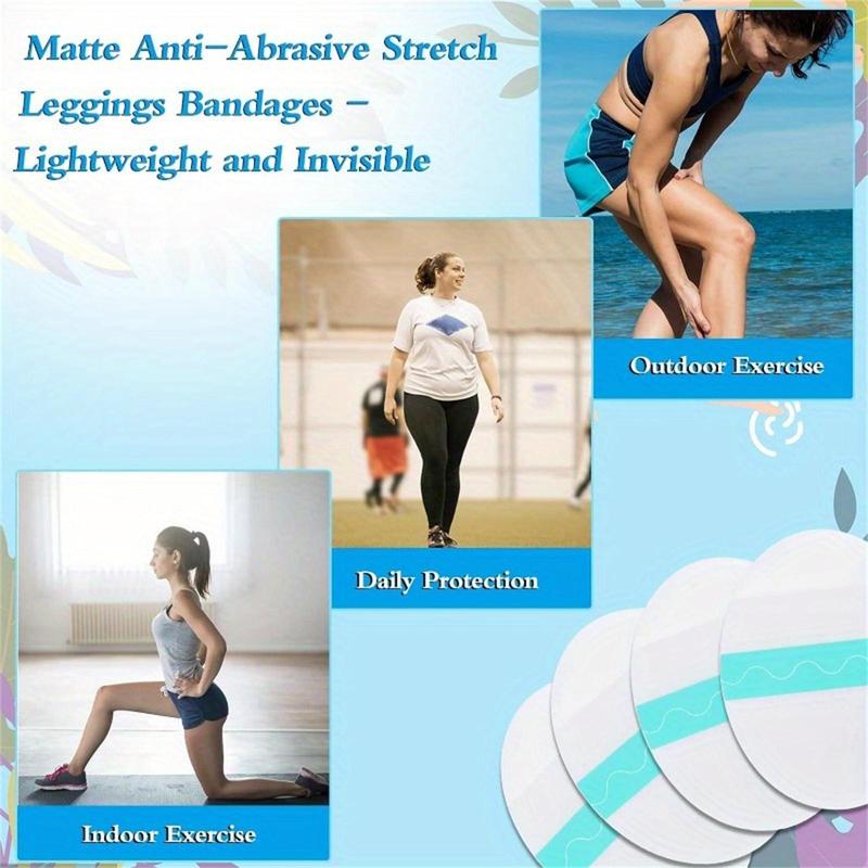 Thigh Anti-wear Patch, 10pcs box Self Adhesive Invisible Thigh Protector, Sports Tape for Women, Sports Accessories for Outdoor Activities