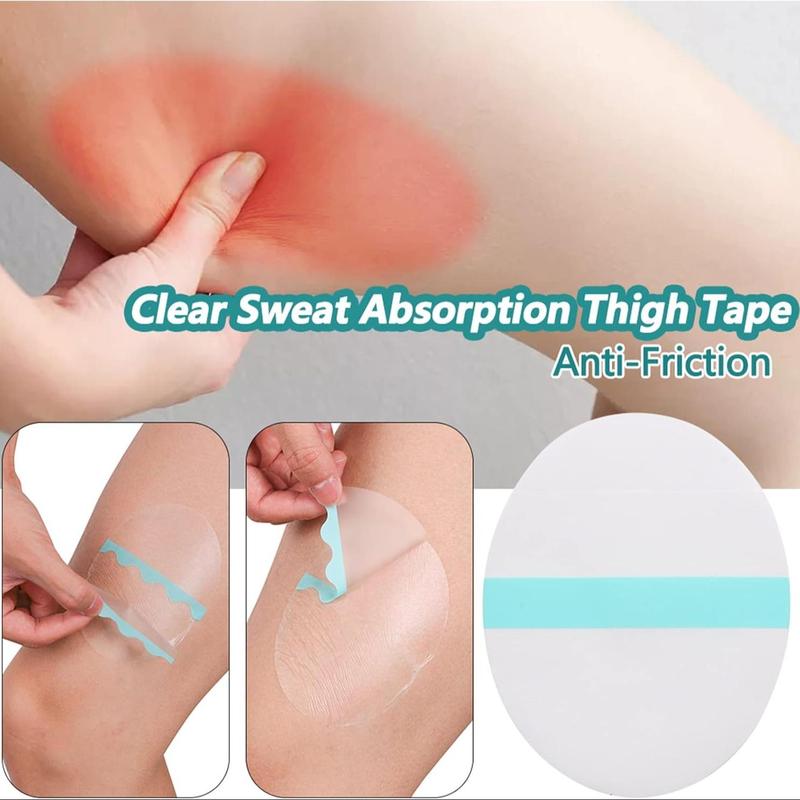 Thigh Anti-wear Patch, 10pcs box Self Adhesive Invisible Thigh Protector, Sports Tape for Women, Sports Accessories for Outdoor Activities