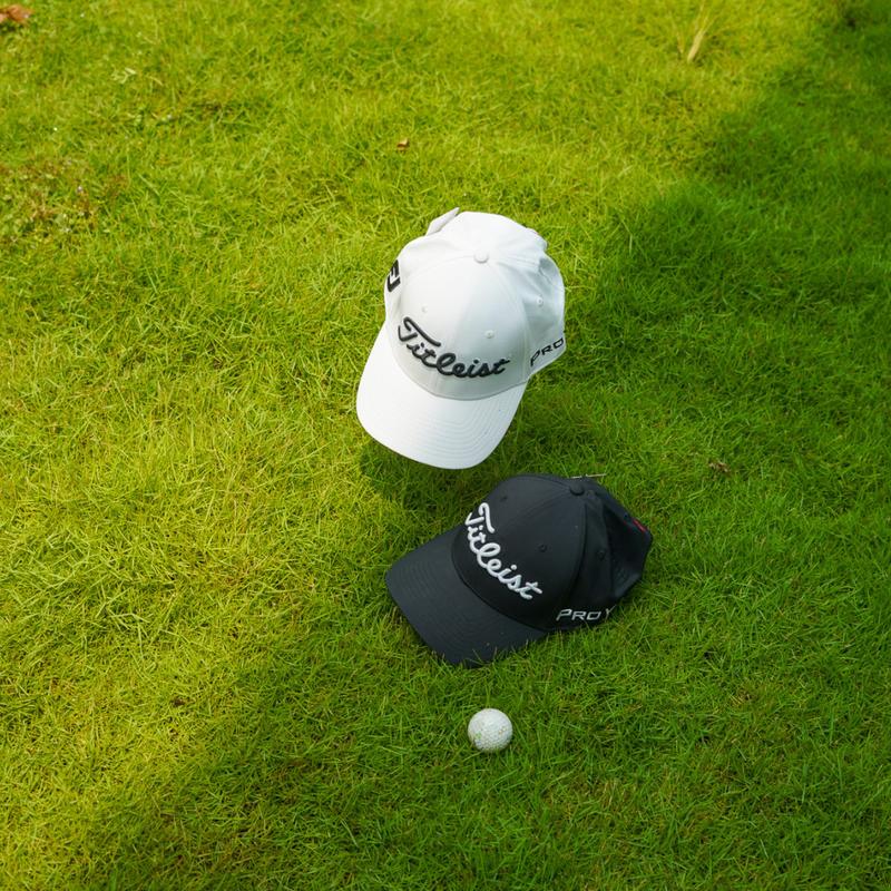 Titleist Men's Tour Performance Golf Hat - Enhance Your Golf Experience with Stylish and Functional White and Black Design woman hat