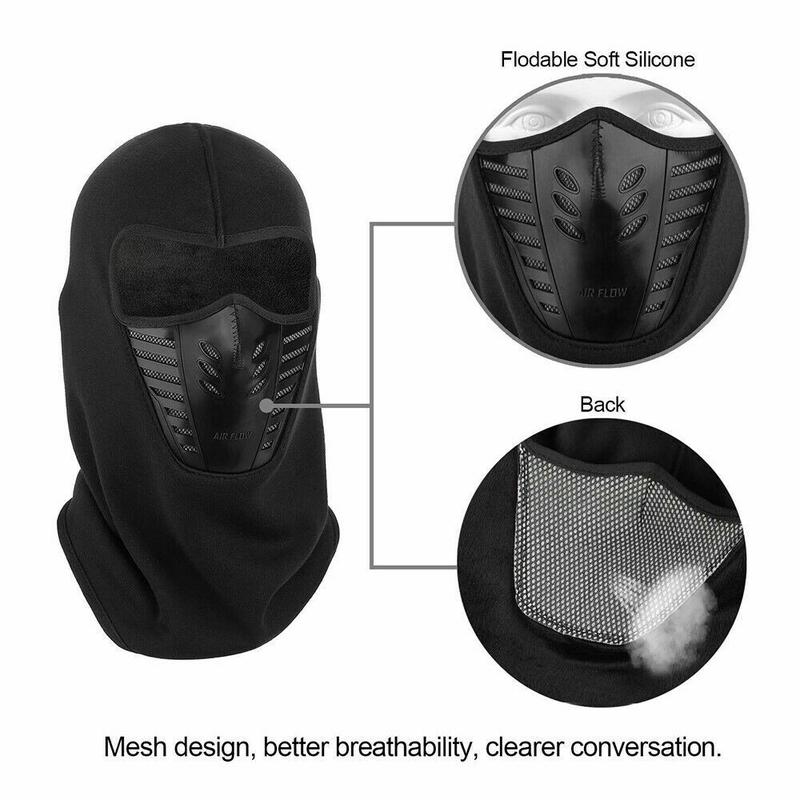 Balaclava Face Mask Thermal Winter Fleece Windproof Ski Mask for Men & Women