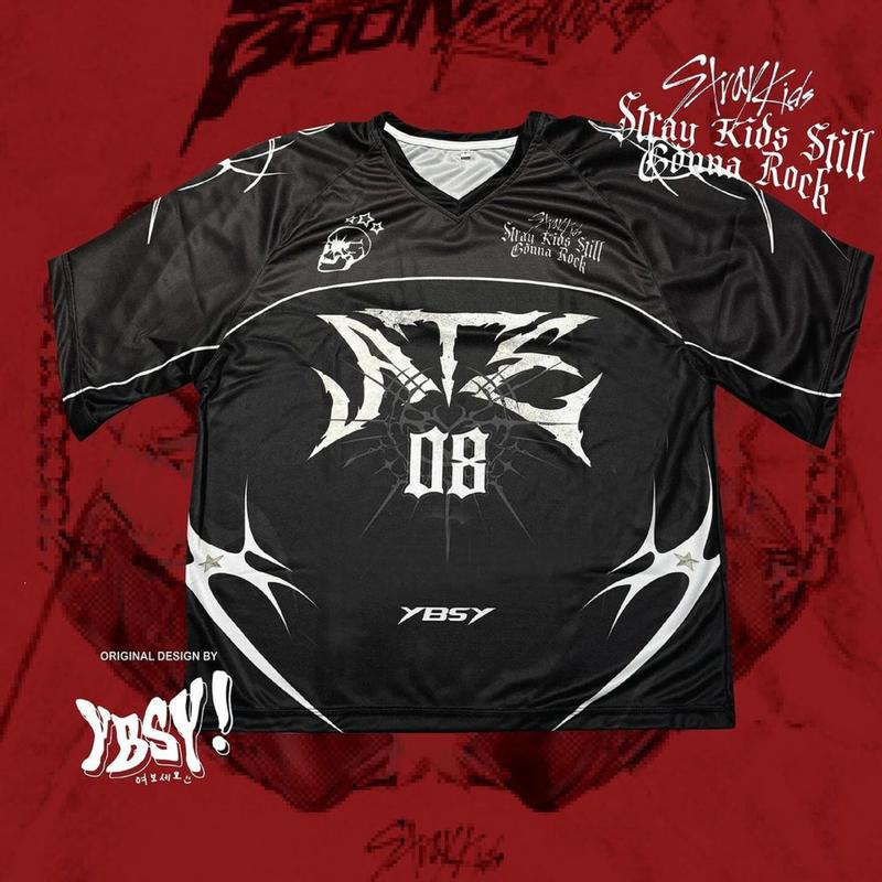 S.t.r.a.y K.i.d.s merch Football Jersey, Full logo, football lover gift, S.t.r.a.y K.i.d.s jersey, S.t.r.a.y K.i.d.s merch