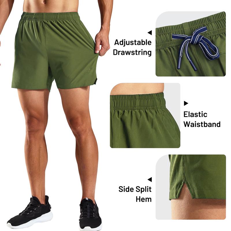 Haimont Men's Casual Comfy 5‘’ Dry Fit Athletic Shorts, Water Resistant Lightweight Quick Dry Gym Workout Shorts with Pockets,Clearance Items 2024, Breathable Running Shorts, Summer Outfits, for Fall, Running, Training, Yoga and Daily Wear