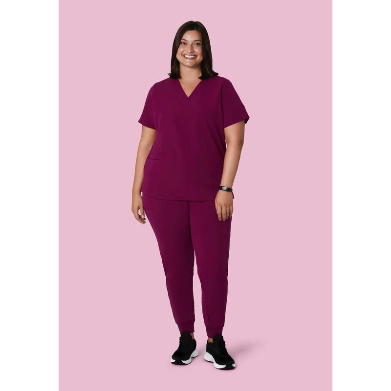 9 Pocket Joggers Sangria