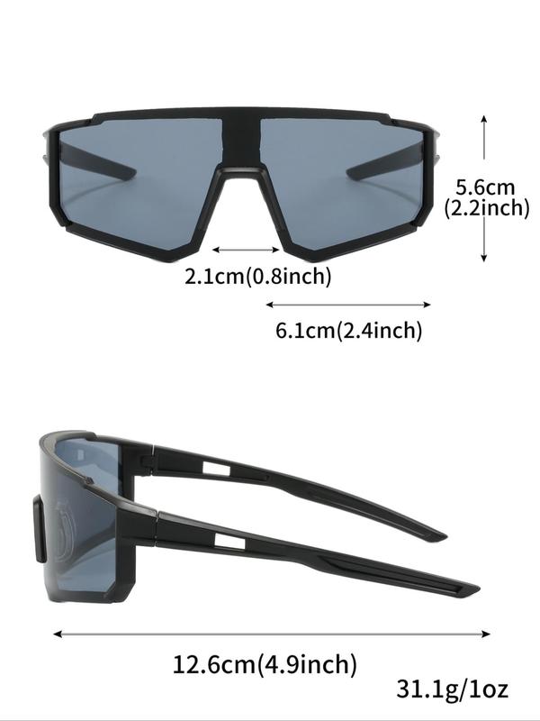 Sporty Biking Cycling Sunglasses for Women, Summer 2024 Wrap Around Frame Sunglasses for Men, Fashion Accessories for Summer Outdoor Activities