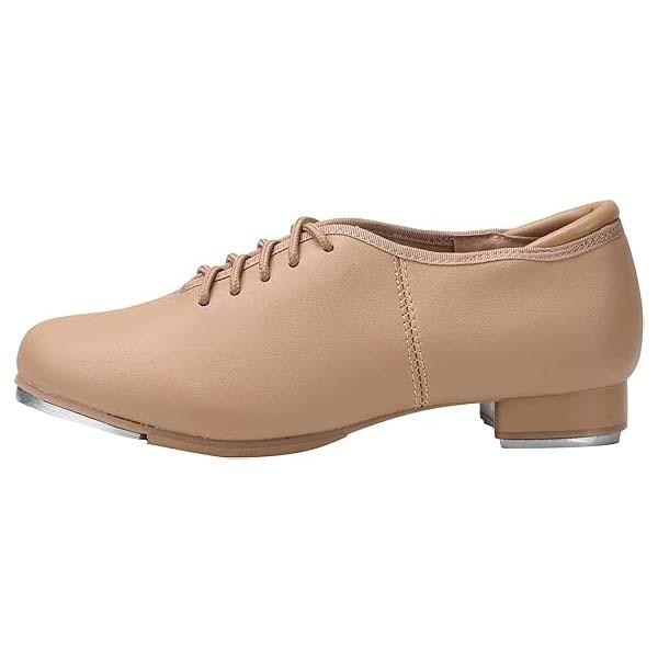 Linodes PU Leather Lace Up Tap Shoe Dance Shoes for Women and Men's Dance Shoes