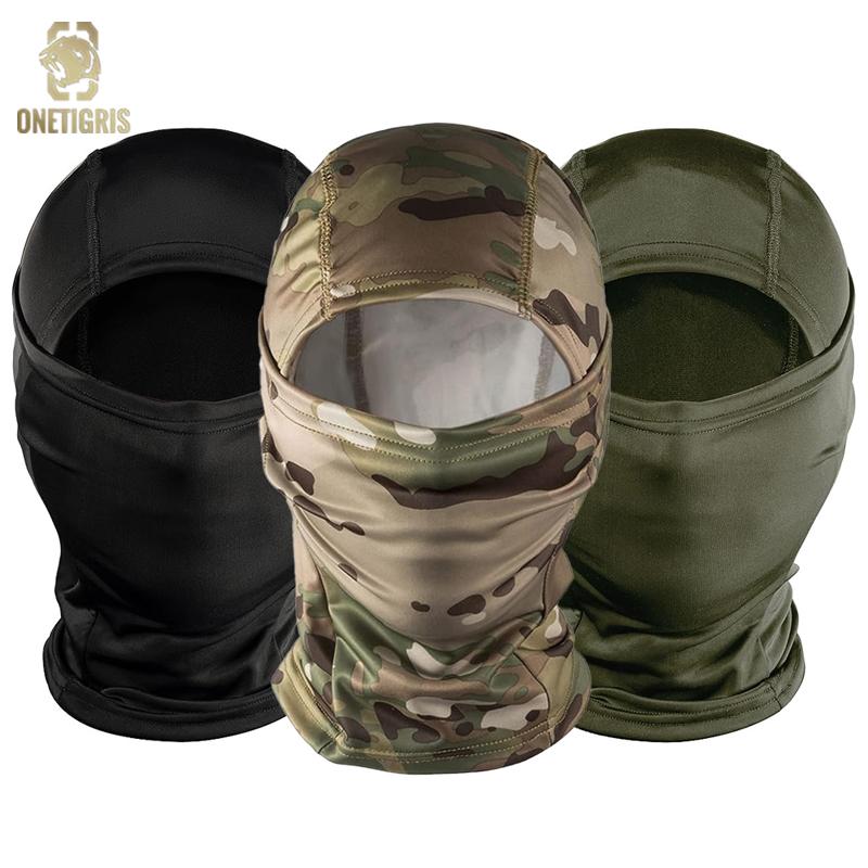 OneTigris Balaclava Face Mask Men, Women's Full Head Wrap Motorcycle Cooling Neck Gaiter Hood for Hiking Cycling