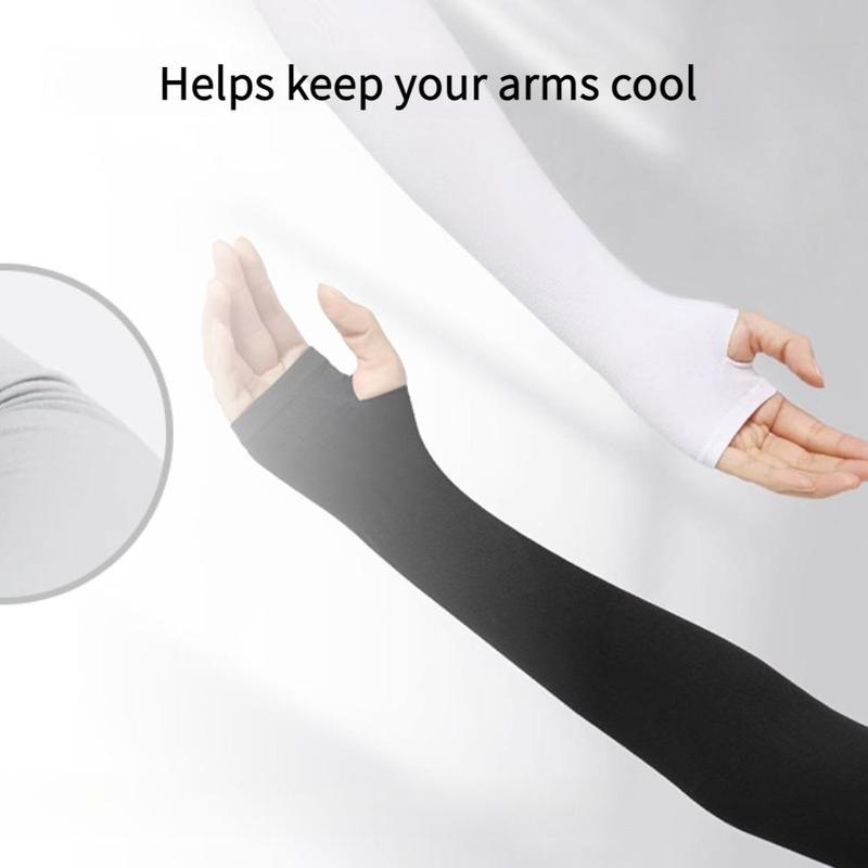 Sports Arm Sleeves, 6 Pairs Sun Protection Ice Arm Sleeves, Comfortable Arm Sleeves for Cycling, Running, Driving, Outdoor Sports, Exercise Equipment