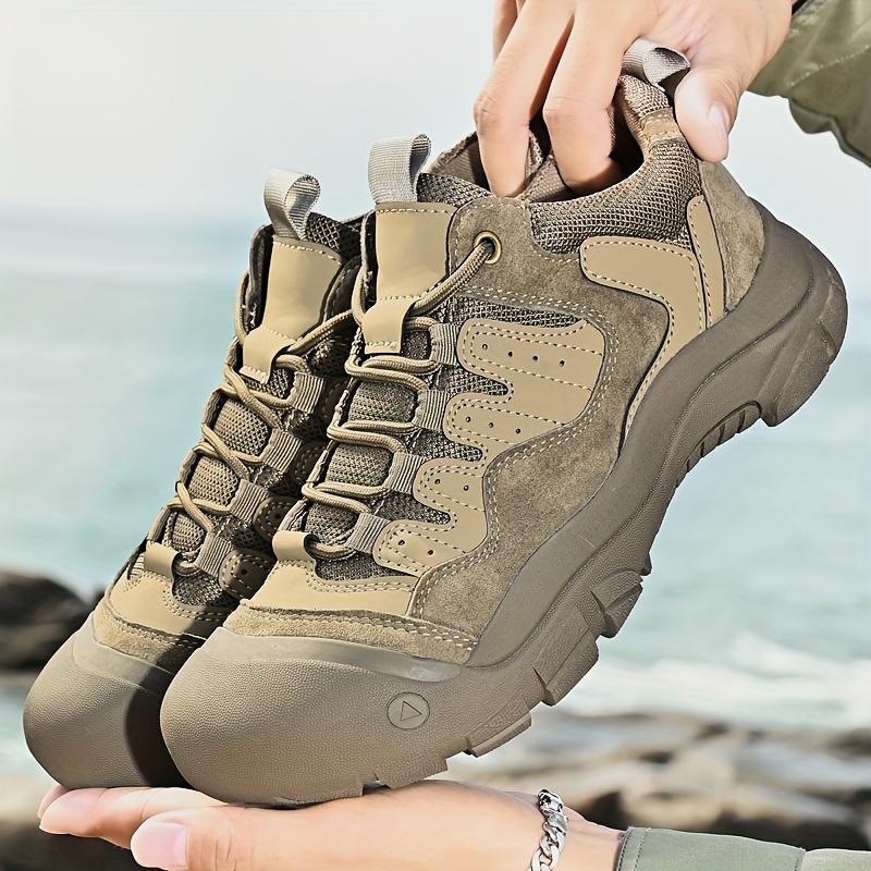 EXSHERO Men'S Outdoor Hiking Shoes: Durable, Breathable, And Grip-Enhanced for All-Weather Adventures