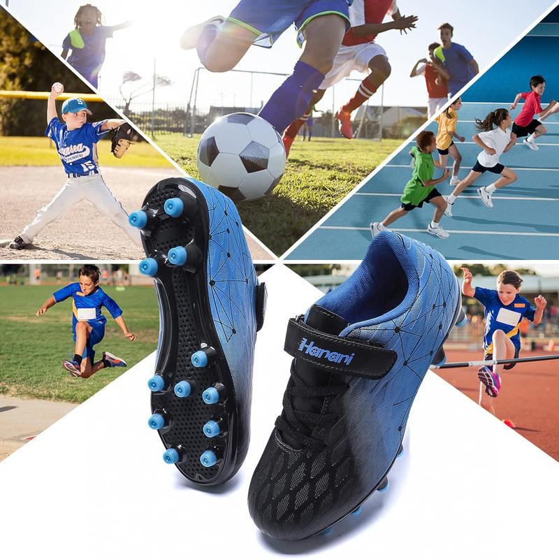 Unisex Soccer Cleats Girls FG AG Soccer Athletics Sport Shoes Training Shoes Running Shoes Teenager Indoor Outdoor Football Shoes Sneakers