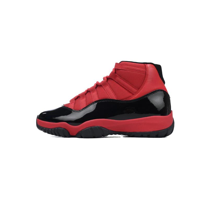 Jordan 11 winter classic black and red replica trendy retro high top anti slip and shock-absorbing basketball shoes