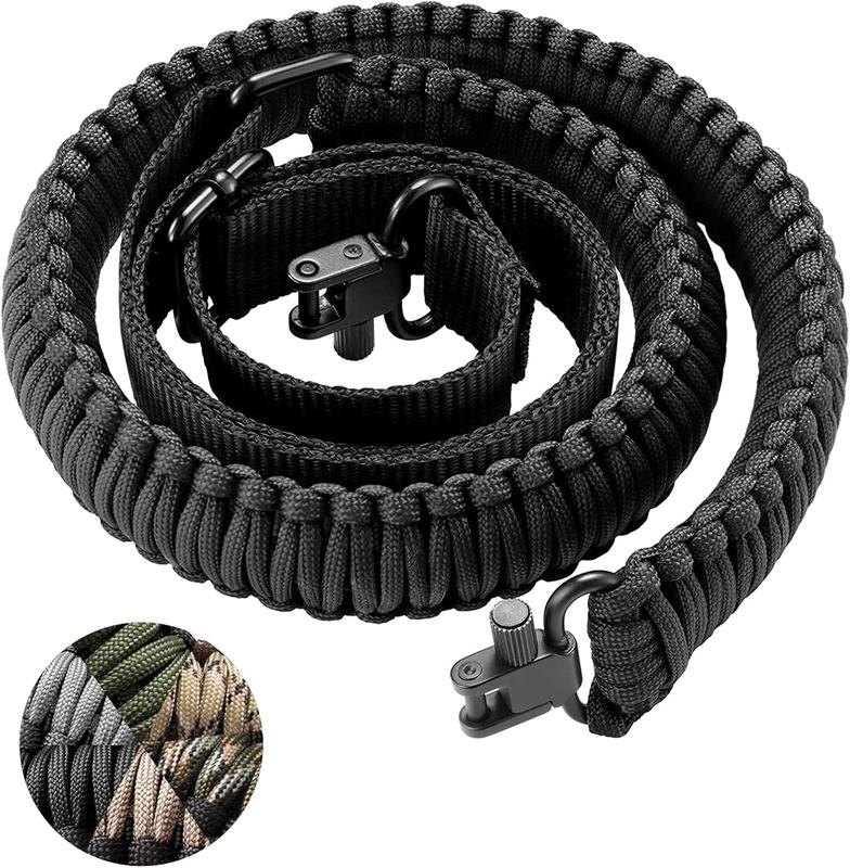 Sling Strap 550 Paracord Sling 2 Point Sling with Tri-Lock Swivel  Paracord Strap for  and Outdoor