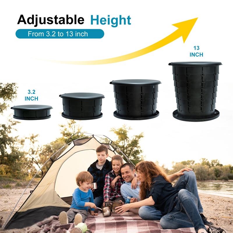 Ann katy Outdoor Camping Toilet, Compact Potty for Adults and Kids for Car, Hiking, Beach and Camping.portable potty road trips