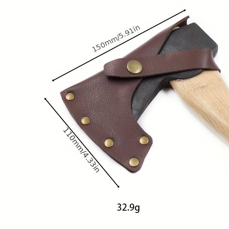 Axe Head Sheath Holster for Belts, Axe Head Case, Blade Cover, Lumberjack Outdoors Work Essentials, Hand Tool Accessories