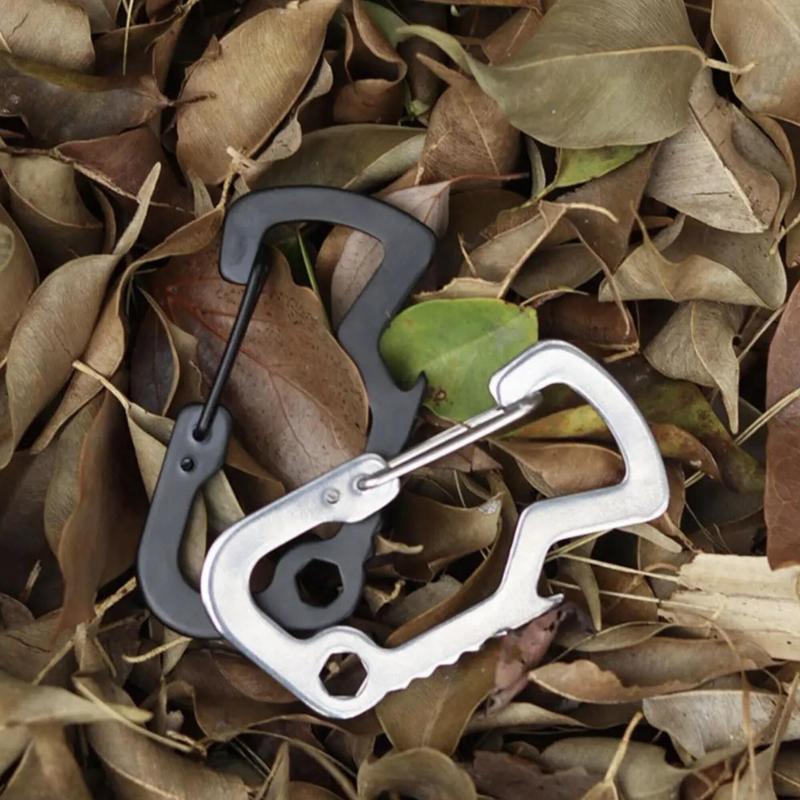 Outdoor Carabiner, Portable Multifunctional Carabiner Buckle, Perfect for Hiking, Camping, and Backpacking