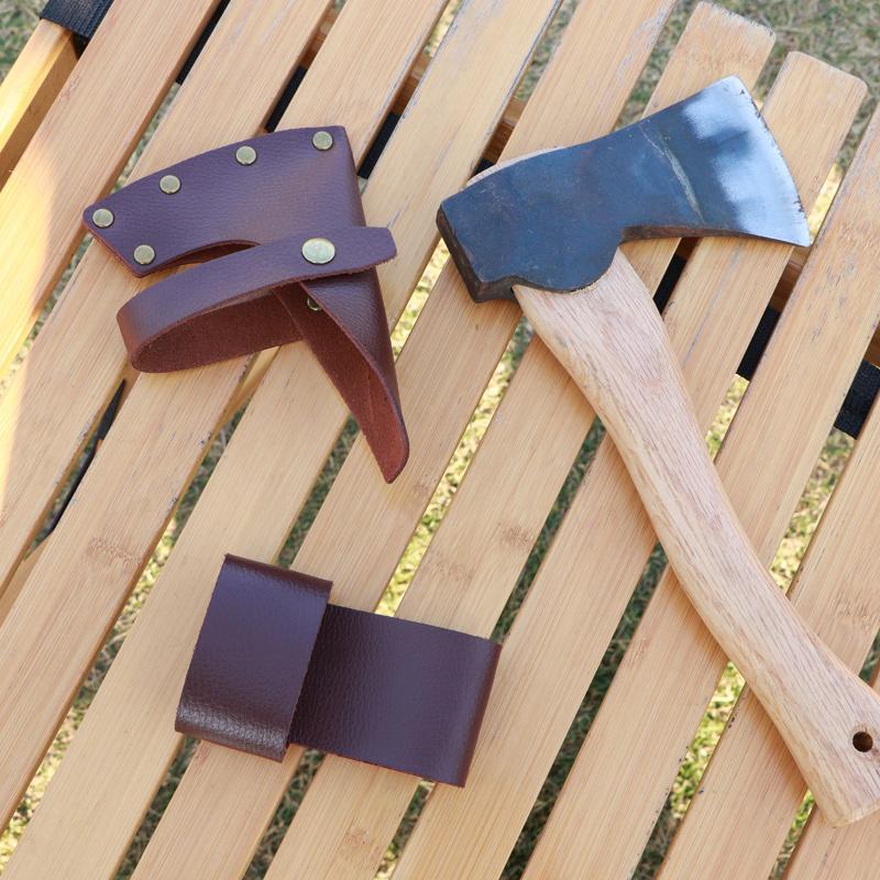 Axe Head Sheath Holster for Belts, Axe Head Case, Blade Cover, Lumberjack Outdoors Work Essentials, Hand Tool Accessories