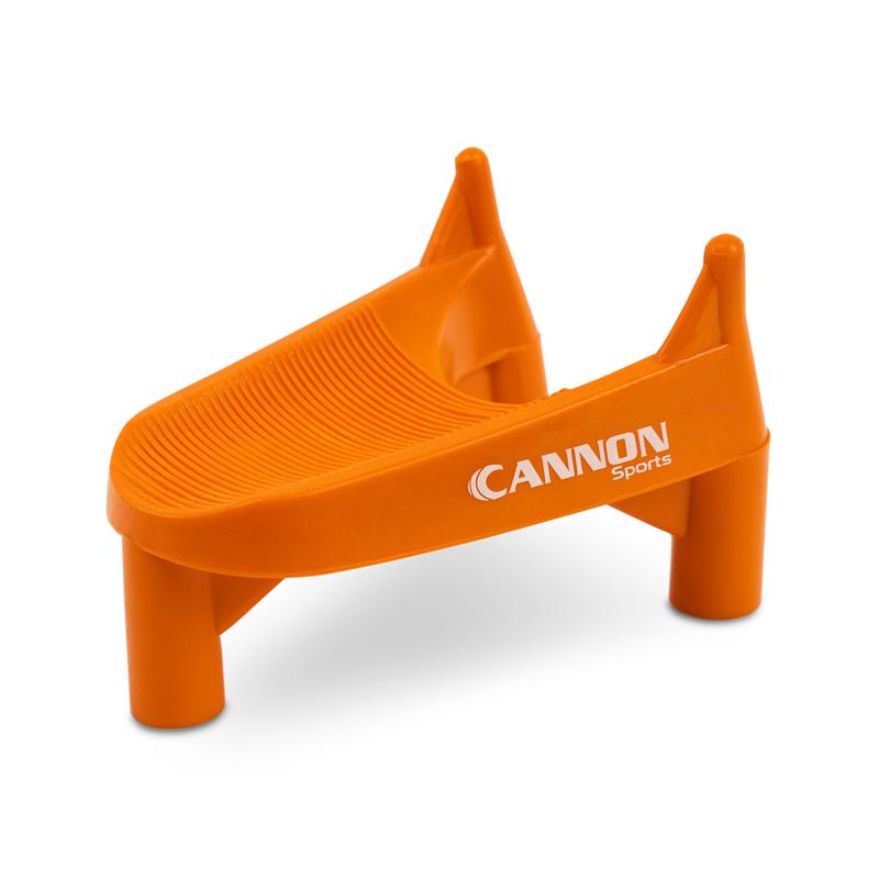 Cannon Sports Rubber Football Kicking Stand - 2 Inches Height - Orange Color