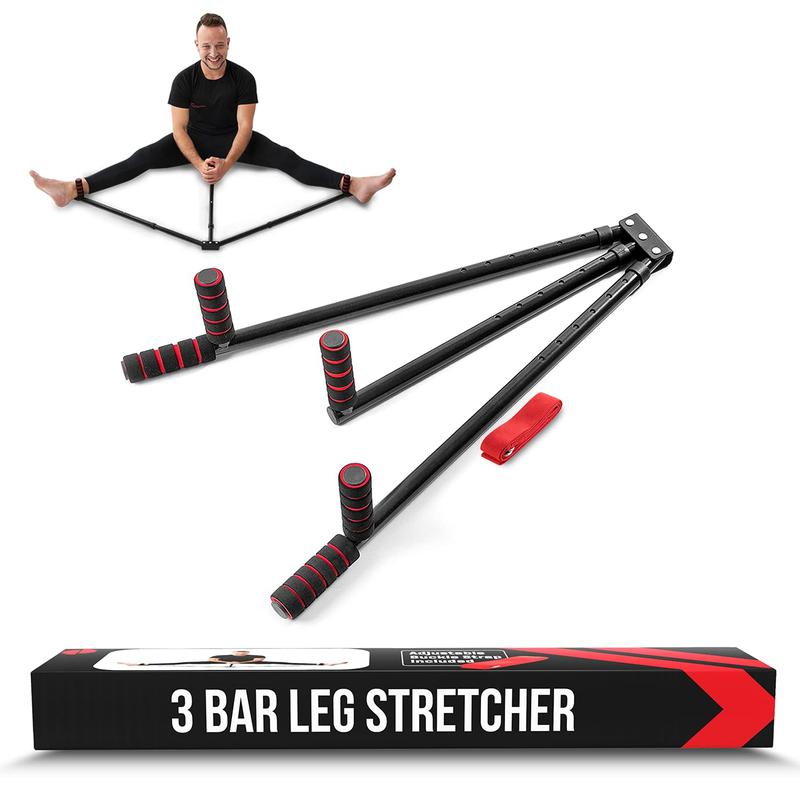 Leg Stretcher, 3 Bar Leg Split Stretching Machine, Flexibility Stretching Equipment for Ballet, Yoga, Dance, Martial Arts, MMA, Home Gym Exercise