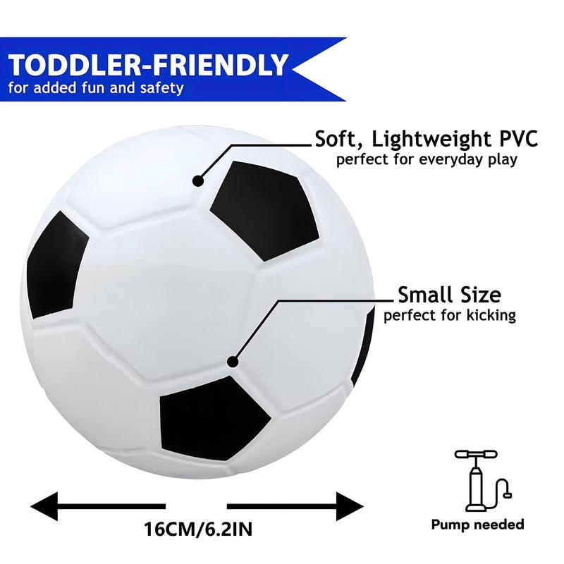 Size 2 Soccer Ball, Inflatable Soccer Ball for Christmas Gift, Indoor Outdoor Interactive Football Ball, Sports Toy, Ball Sports Equipment for Adults