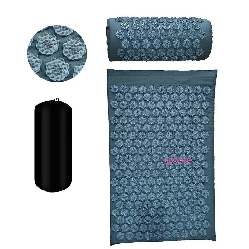 Massager Cushion Shakt Mat Massage Yoga Mat Acupressure Relieve Stress Back Body Pain Spike Mat Acupuncture Massage Mat