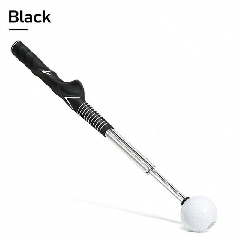 Golf Swing Practice Stick, Telescopic Golf Training Aid with Non-slip Rubber Handle, Golf Training & Warmup Practice Stick, Christmas Gift