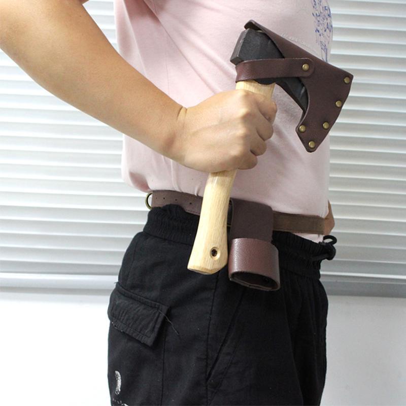 Axe Head Sheath Holster for Belts, Axe Head Case, Blade Cover, Lumberjack Outdoors Work Essentials, Hand Tool Accessories