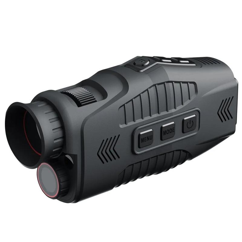 Pilot Pro 8X Infrared Night Vision Monocular With Digital Crosshairs & Video Recording For Hiking